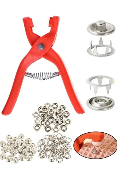 HB LİFE Σετ 100 τεμαχίων για τοποθέτηση κουμπωτών συνδέσμων 9,5 χιλιοστά |   ...