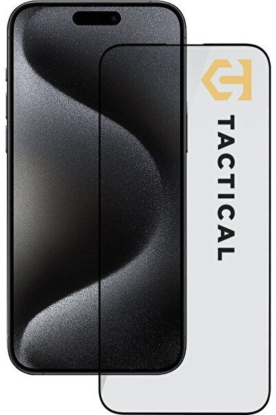 Tactical Γυάλινη Προστασία 5D για Apple iPhone 15 Pro Max Μαύρο