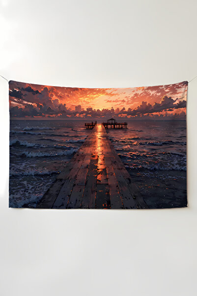 Charmbi Ηλιοβασίλεμα και η αίσθηση ηρεμίας σας – Ταπετσαρία τοίχου Anime, Ταπ...