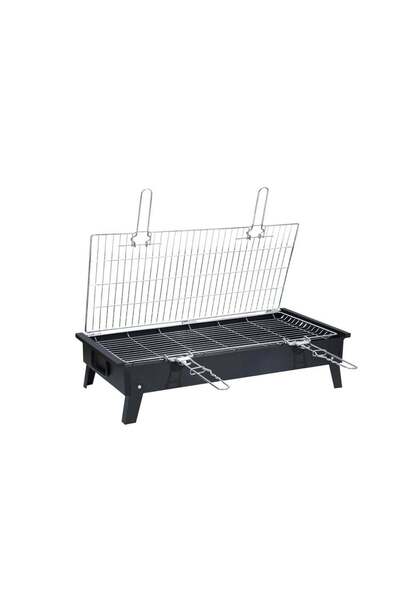 AL SANIDI Charcoal Grill for Trips, Charcoal Carrier for Grilling, Black, 35*...