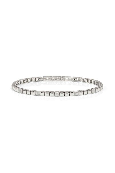 NOMİNATİON ENIGMATIC 925 ayar gümüş ve pave zirkon taşlı bileklik