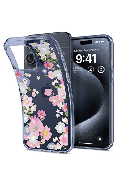Spigen Υγρό Κρύσταλλο, Blossom - iPhone 15 Pro