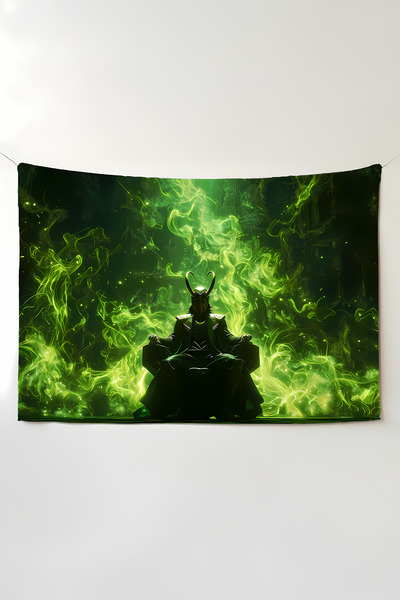 Charmbi Ταπετσαρία τοίχου με θέμα το Loki Marvel – Ταπετσαρία μεγάλου μεγέθου...