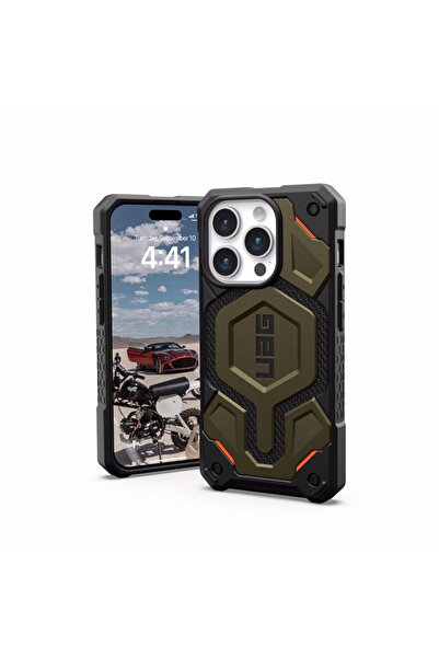 UAG Monarch Pro MagSafe, πράσινο στοιχείο κέβλαρ - iPhone 15 Pro