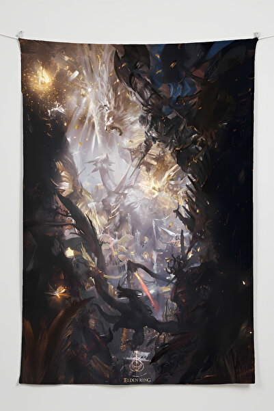 Charmbi Ταπετσαρία τοίχου με θέμα Elden Ring – Ταπετσαρία τοίχου μεγάλου μεγέ...