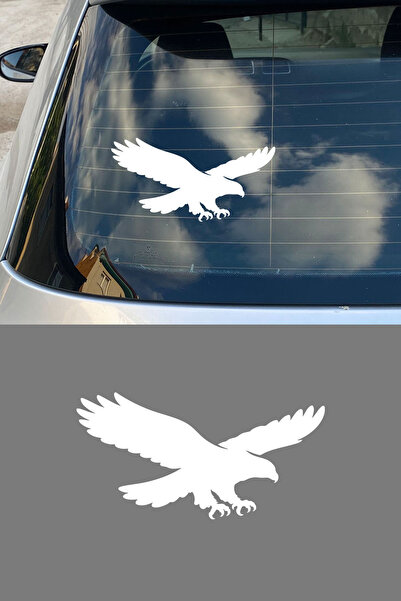 MIGNATIS Eagle Silhouette Car Sticker - Car Sticker - Predator Bird Sticker 1...