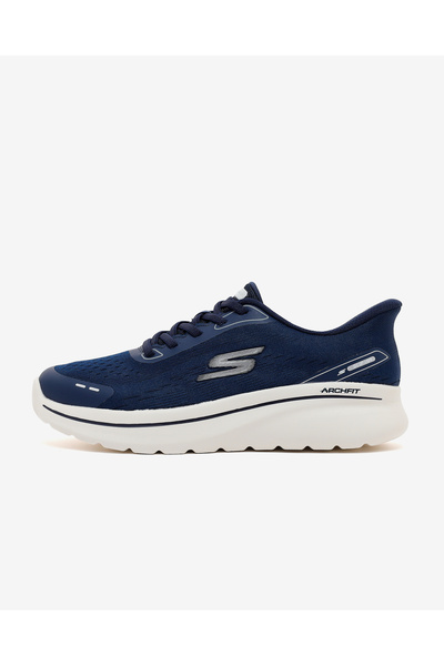 SKECHERS GO WALK ARCH FIT N-JOY Kadın Lacivert/Beyaz Yürüyüş Ayakkabısı 12584...