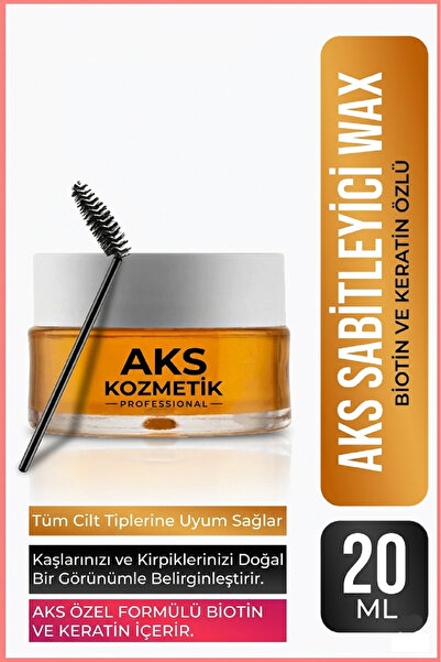 aks kozmetik Kaş Şekilendirici Brow Wax