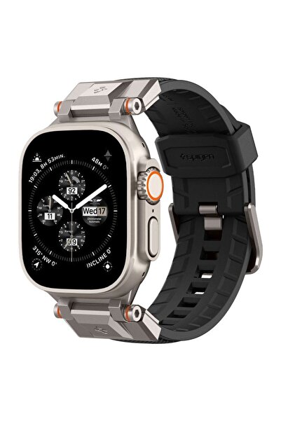 Spigen Dura Pro Armor Band, μαύρο - Apple Watch Ultra 49mm/8/7 45mm/SE 2022/6...