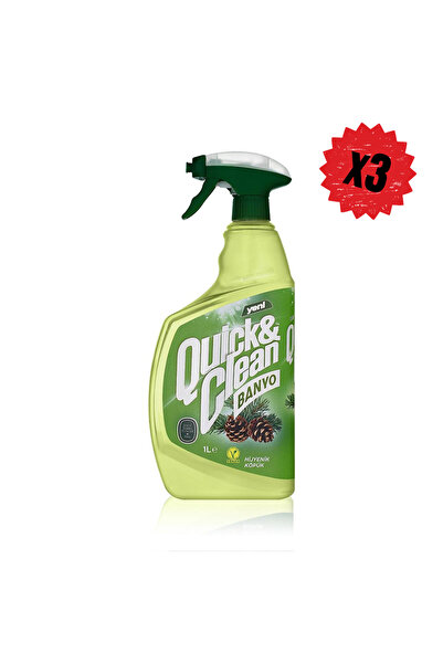 Eyüp Sabri Tuncer Promo Pack QUICK & CLEAN Soluțuie de curățat multisuprafețe...