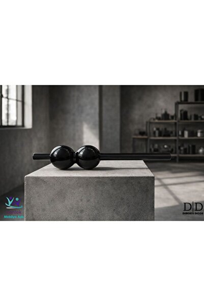DEMONTE DECOR SALKIM DOLAP,ÇEKMECE,MOBİLYA KULBU (ADET FİYATI) SİYAH