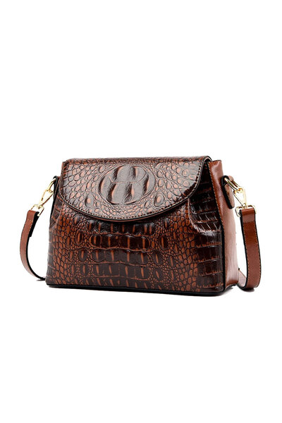 Generic Shoulder Bags for Women Crocodile Luxury Handbags Designer Women Mess...