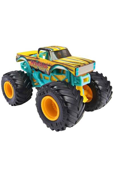 Monster Jam 1:64 شاحنة مارفل دي كاست S4 - وولفرين