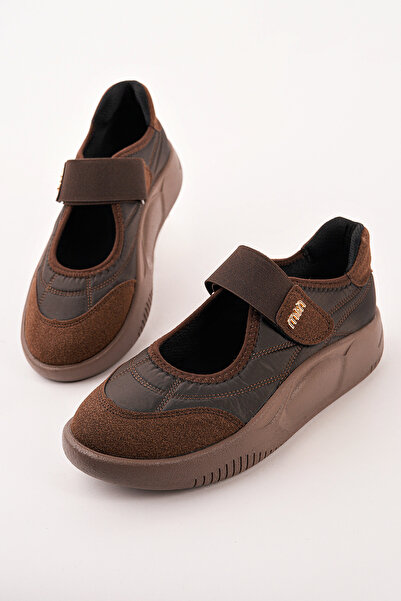 Madam Tarz CRT-211 Χοντρή σόλα από καουτσούκ με Velcro Sports