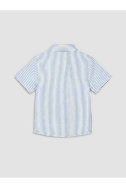 LC Waikiki Linen Blended Boy's Shirt