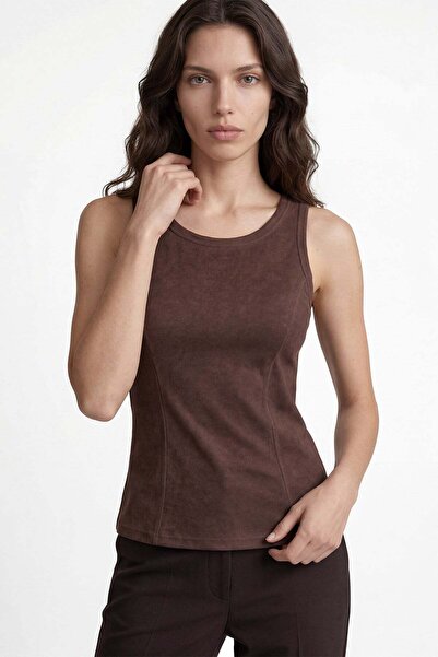 HAKKE Γυναικείο Basic Άνετο Crop Τοπ