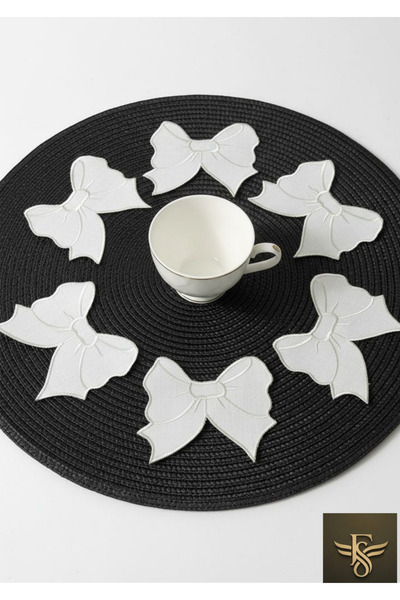 FORSACE 6 Τεμάχια Πολυτελείς Χαρτοπετσέτες Παρουσίασης για Φλιτζάνια Καφέ με ...