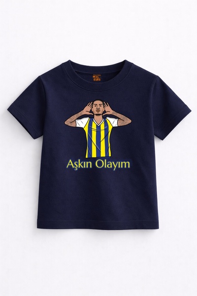 Rabona Fashion Žuta, tamnoplava, slanje – Ikonična Joy dječja majica