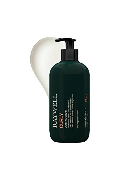 Raywell Cremă pentru păr creț Bio Curly Control Cream – Definire și Hidratare