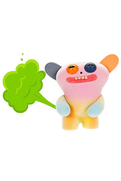 Fuggler Flok Gaz Çıkaran Sensörlü Figür S2 - 3 - Pembe Sarı Grin Grin