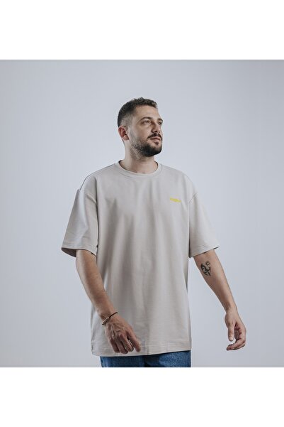 Snugface The Strap Oversized Mens Tshirts, Grey, SF15-5GRY , Size-L