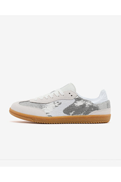 SKECHERS HOTSHOT-FULL GLAM Kadın Gri Sneakers 185355 SIL