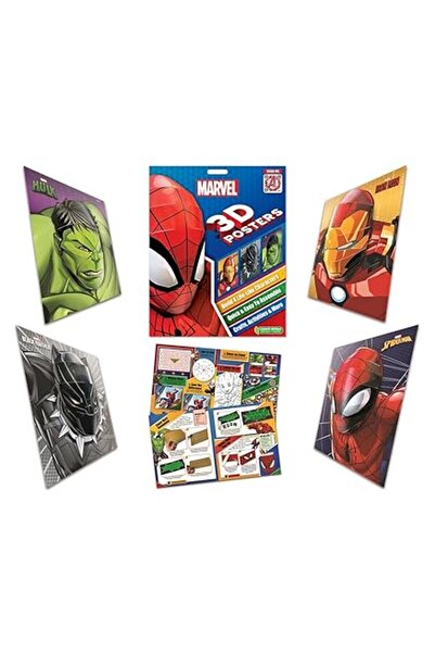Igloo Books Marvel 3D Posters