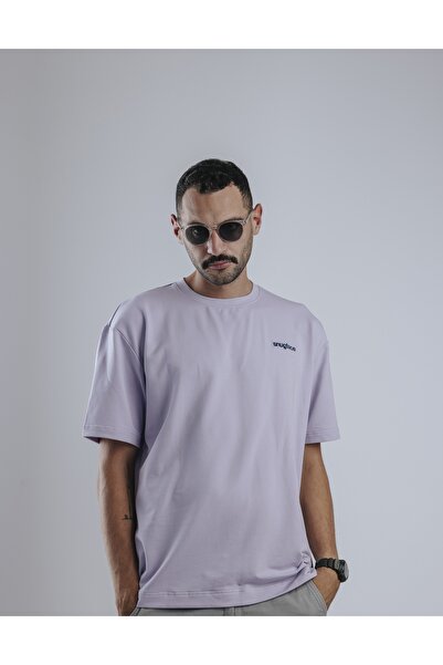 Snugface The Basic Oversized Mens Tshirts, Purple, SF15-4PPL , Size-M