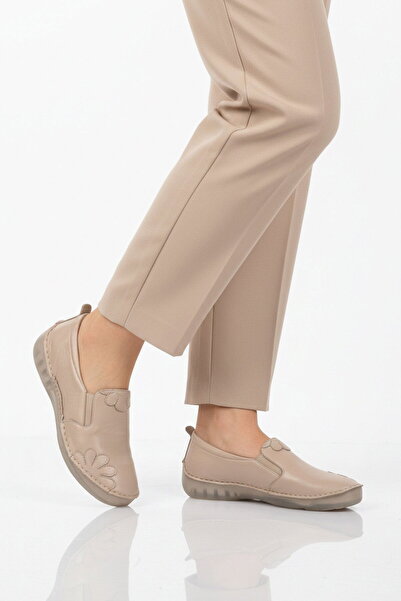 Aspor Mink Genuine Leather Women's Casual Shoes