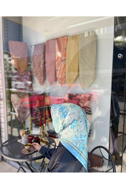 Belli twill ipek eşarp