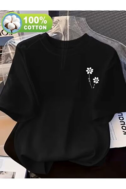 yombaa Μπλουζάκι με στάμπα. Κοντομάνικο καλοκαιρινό & ανοιξιάτικο casual τοπ,...