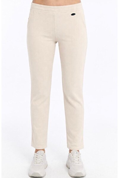 AXXEL Γυναικεία φόρμα εκρού με 2 κλωστές και τσέπες στο κάτω μέρος Classic Pa...