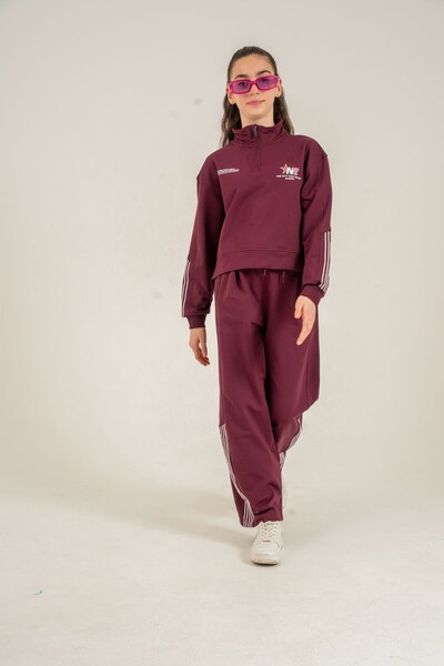 Mışıl Kids Η πόλη που δεν κοιμάται ποτέ - Σετ φόρμας για κορίτσια με στάμπα, ...