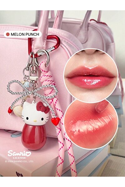 SHEGLAM Hello Kitty x Poolside Perfection Lip Glaze(Parlak &Nemlendirici &Par...