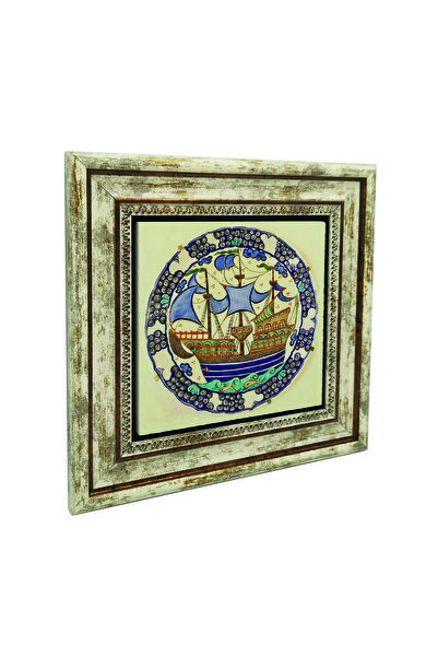 Sadrazam Εκτύπωση Σχεδίου Πλοίου σε Φυσική Πέτρα 25X25KRG-131