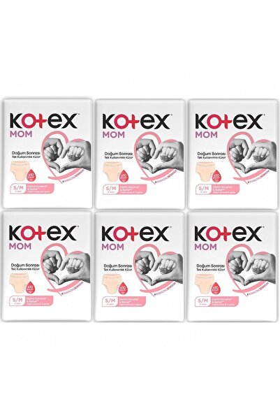 Kotex MOM Doğum Sonrası Emici Külot S/M 48 Adet