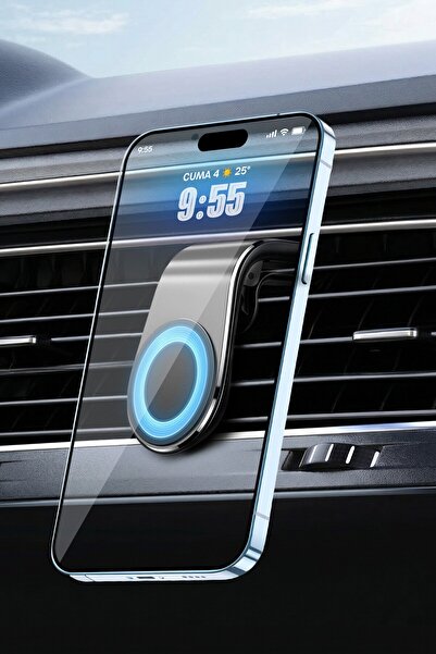Venenon Havalandırma Araç İçi Mıknatıslı Telefon Tutucu Kancalı Araba Telefon...