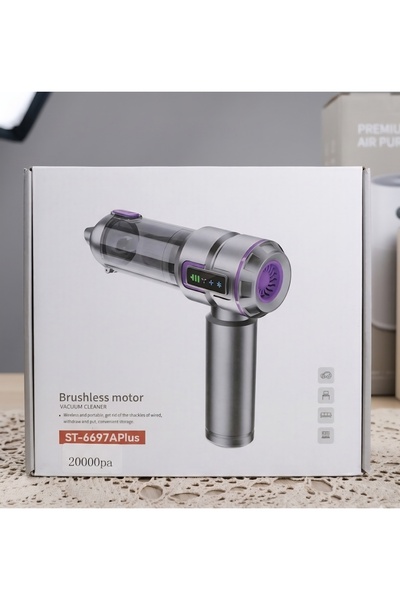 LEERFEI ST-6697A PLUS Şarjlı Süpürge Üfleme Vakumlama 20000Pa Güçlü Vacuum Cl...