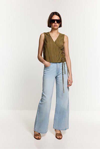LEFTIES Wide leg jean
