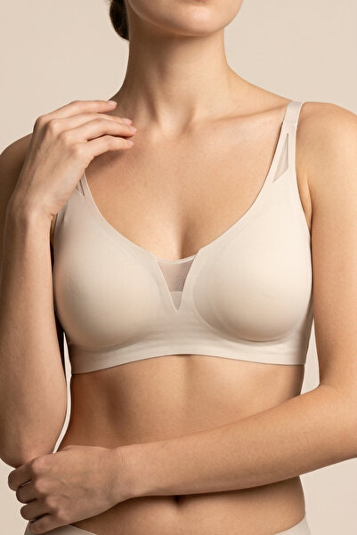 C&City Σουτιέν χωρίς μπανέλες, χωρίς ραφές, με επένδυση κοπής με λέιζερ CC428...