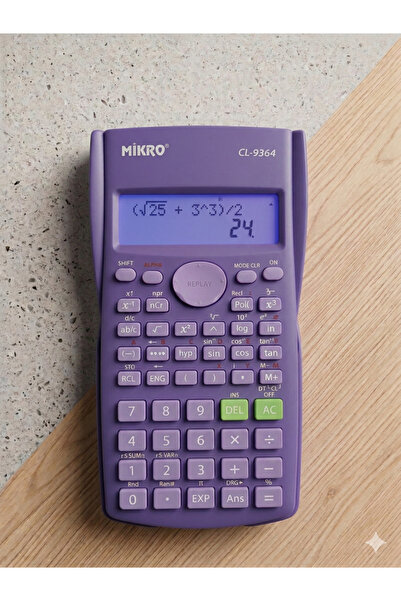 Mikro Bilimsel Fonksiyonlu Hesap Makinesi - 240 Fonksiyonlu - 10+2 Haneli ( K...