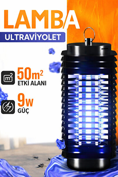 xolo Dekoratif Bahçe Tipi Sinek Öldürücü Aydınlatma 365nm Mor Işık Haşere Cez...