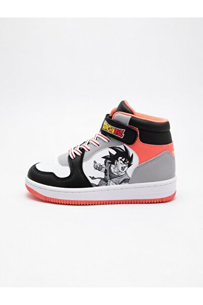 Dragon Ball Z Boys Low Top Sneakers, Lightweight Shoes