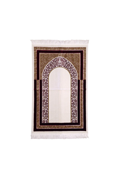REVE سجادة صلاة إسلامية فاخرة من المخمل من أرينو مقاس 70 × 110 سم