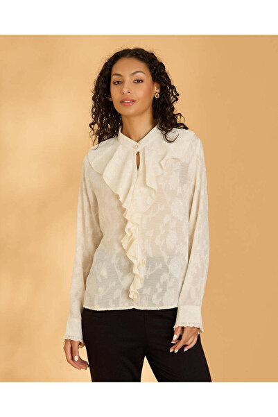 REDTAG Women Ivory Casual Blouse
