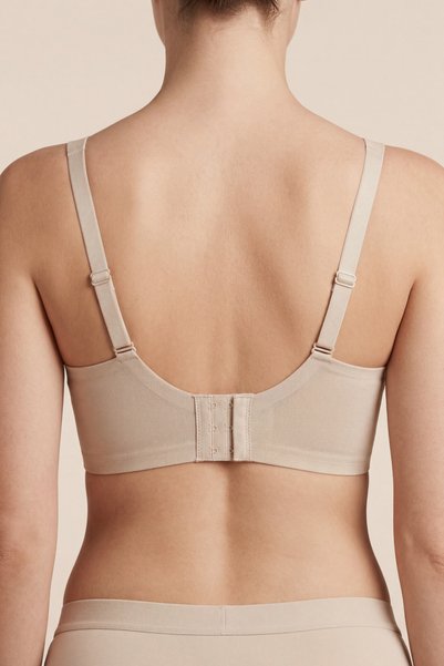 C&City Wireless Seamless Laser Cut Padded Bra Cc428 Stone