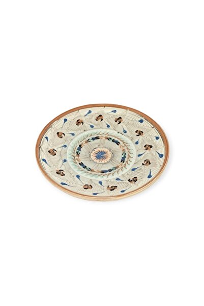 CERAMICA DE HOREZU Traditional Plate Model 1922 D1C3 Multicolor M3 22cm