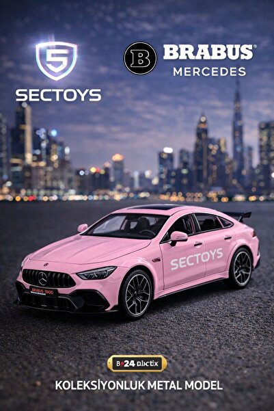 scntoys 1:24 Brabus Rocket 900 Diecast Model Araba Kapı Bagaj Kaput Açılır Me...
