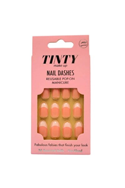 Tinty Tinette Adhesive False Nails 24 Pieces - Model Ms7