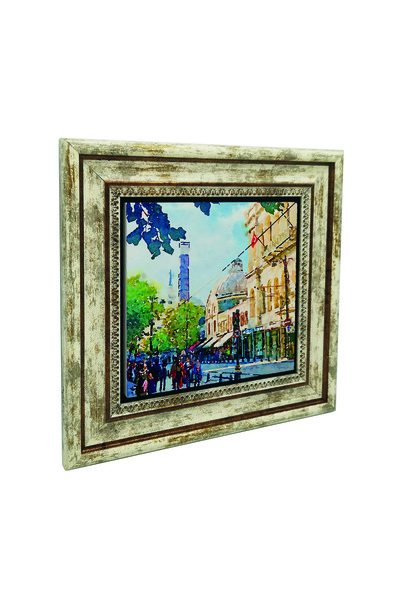 Sadrazam Πίνακας Ζωγραφικής με Σχέδιο Φυσικής Πέτρας 25Χ25ΚΡΤ-52